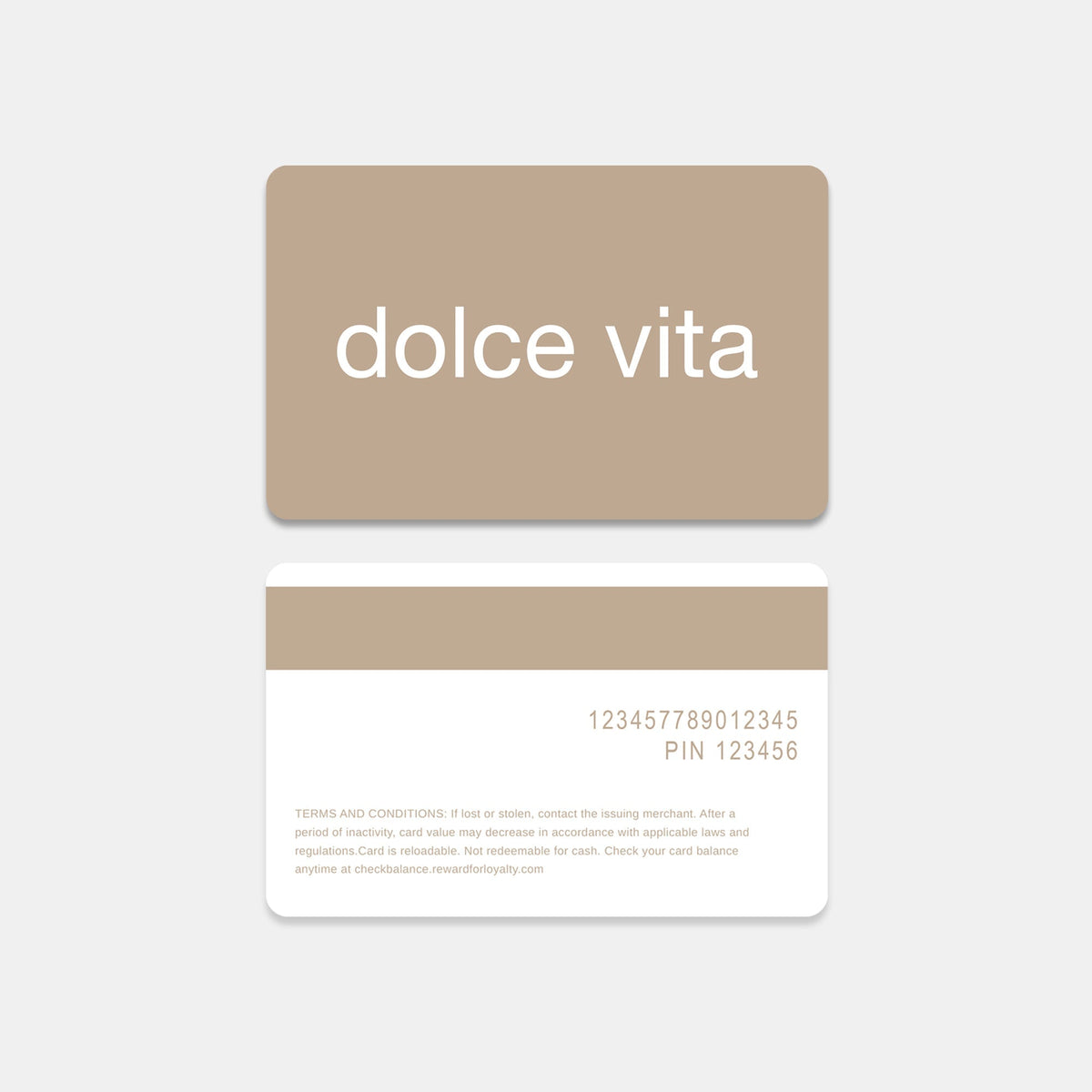 DIGITAL GIFT CARD