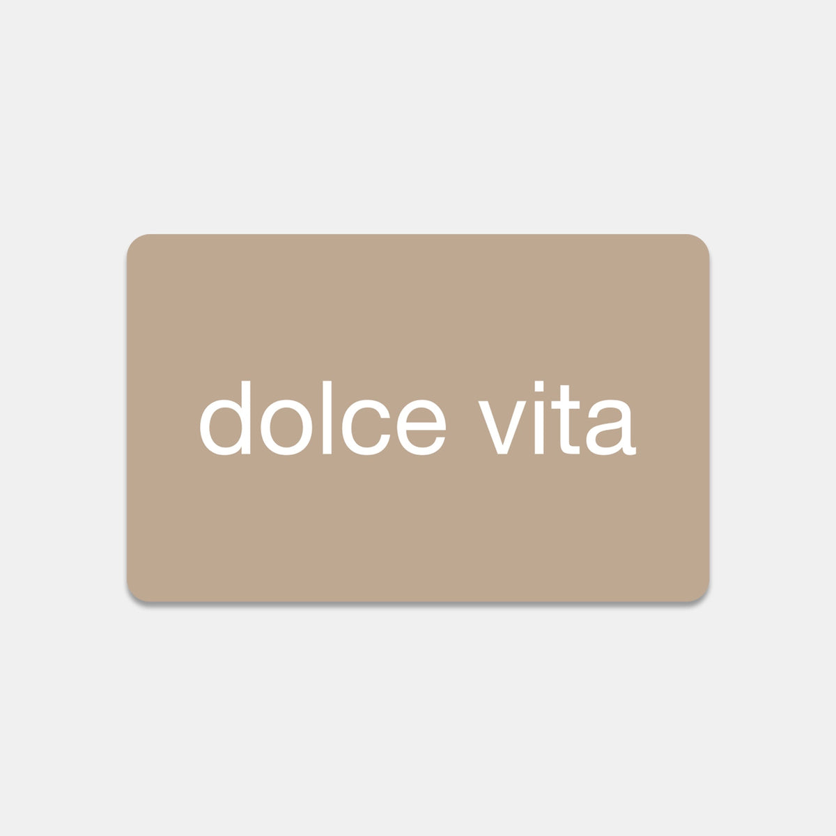 Digital Gift Card – Perfect Gift for Any Occasion | Dolce Vita